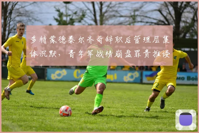 多特蒙德泰尔齐奇辞职后管理层集体沉默,青年军战绩崩盘罪责推诿成笑话
